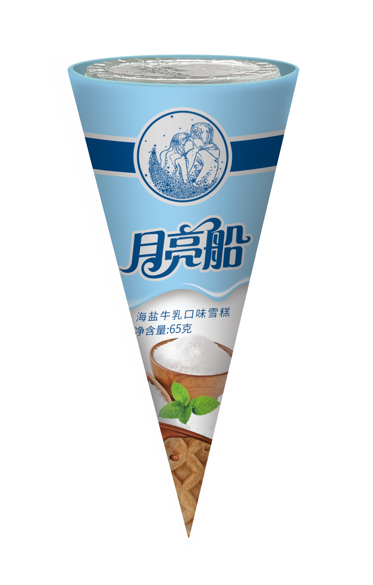 月亮船雪糕-海盐口味