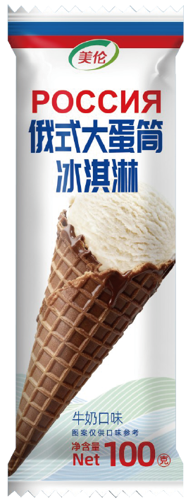 俄式大蛋筒-香草口味