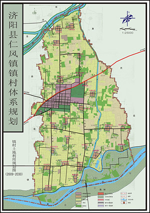 济阳县仁风镇镇村体系规划