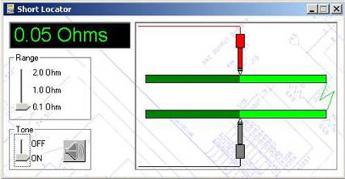 英國abi-BM8600電路板故障檢測儀具短路電阻測量功能