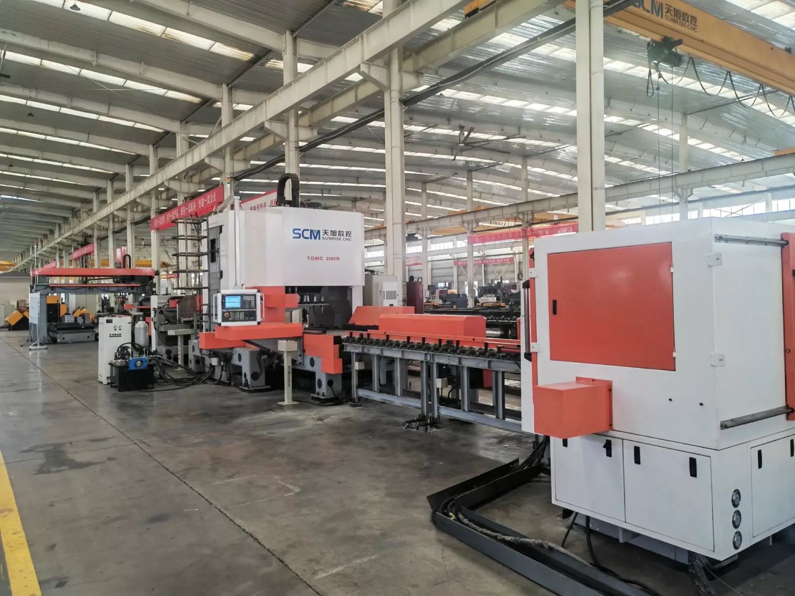  TDMC3090道岔墊板加工自動化生產線