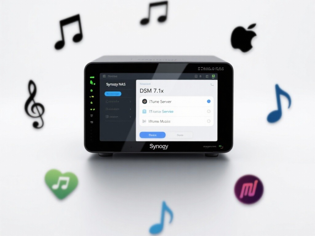 Synology NAS音乐在iTunes/Apple Music播放设置指南