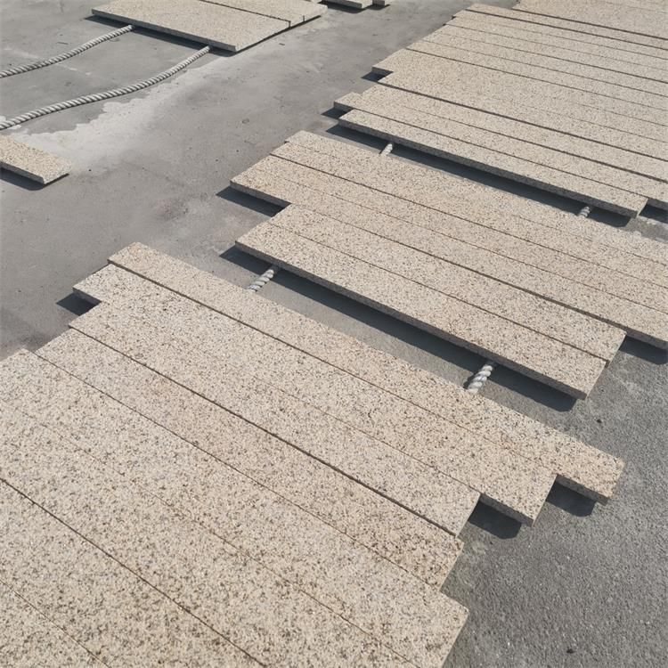 黄金麻干挂石材